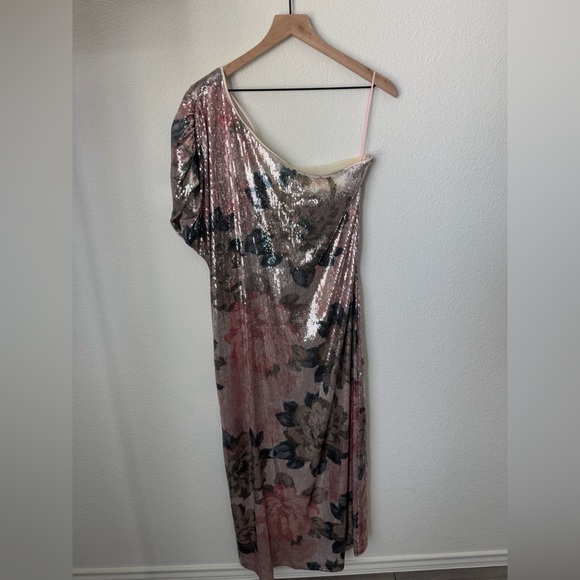 Anthropologie Porridge One-Shoulder Floral Sequin
Maxi Dress - Medium - Picture 2 of 10